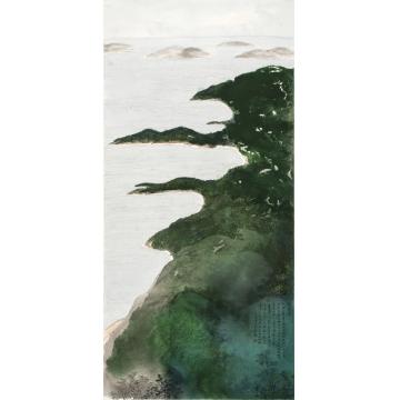 王世涛国画山水愉景灣字画之家