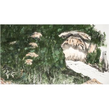 王世涛国画山水洞泉字画之家