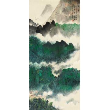 王世涛国画山水云山梦字画之家