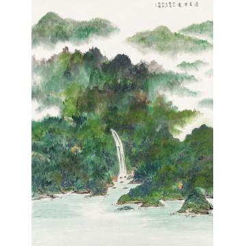 王世涛国画山水蓬萊深處字画之家