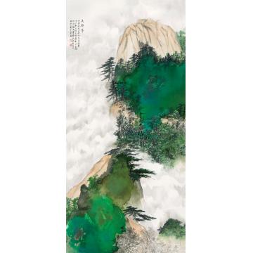 王世涛国画山水天都峯字画之家