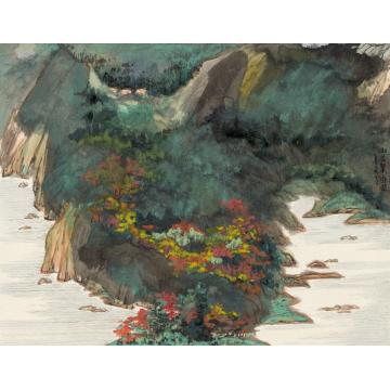 王世涛国画山水金卡山水字画之家