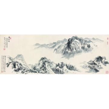 王世涛国画山水飛鵝嶺字画之家