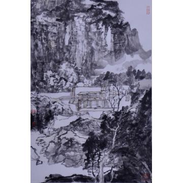 刘晓阳国画山水2012太行写生2(68x45)字画之家