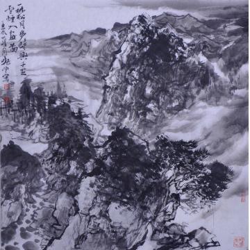 刘晓阳国画山水2012一树云烟字画之家