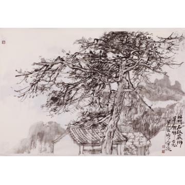 刘晓阳国画山水2013太行写生14，68x45字画之家