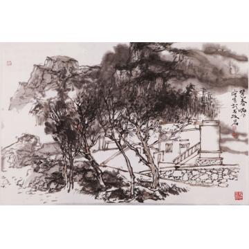 刘晓阳国画山水2013太行写生7，68x45字画之家