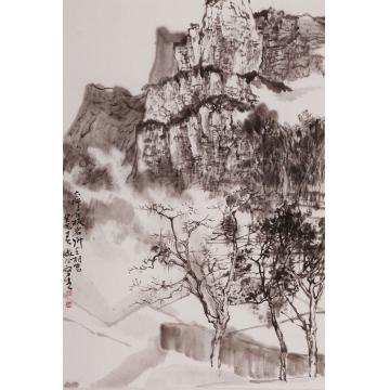 刘晓阳国画山水2013太行写生1，68x45字画之家