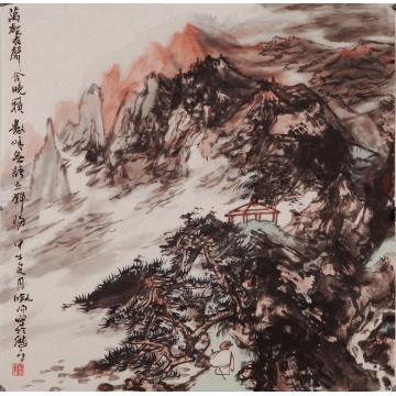 刘晓阳国画山水2014万壑有声字画之家