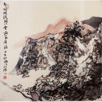 刘晓阳国画山水2014古意山水字画之家