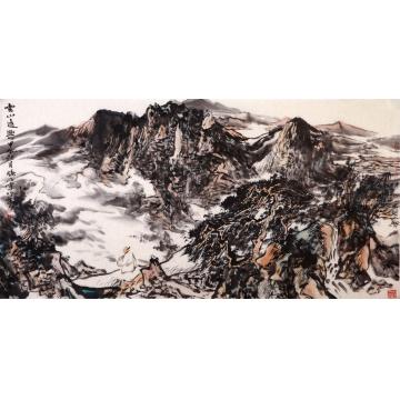 刘晓阳国画山水2014云山逸兴字画之家