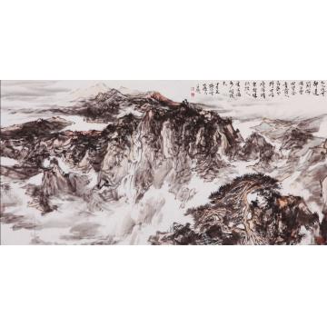 刘晓阳国画山水2014古人诗意字画之家