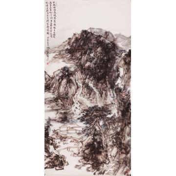 刘晓阳国画山水2014古人诗意2字画之家