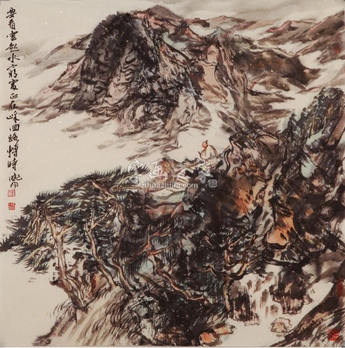 国画家刘晓阳字画之家