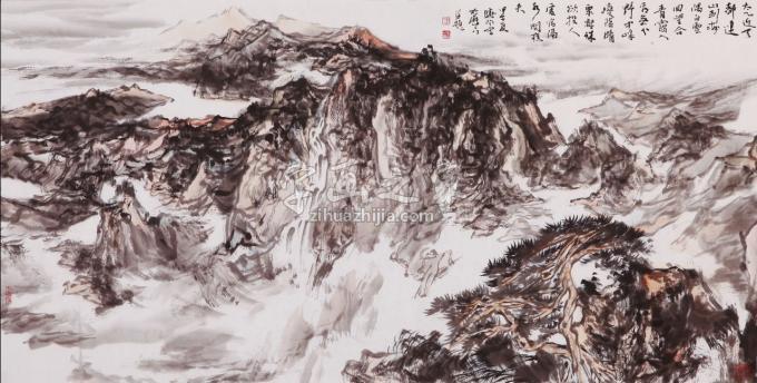 国画家刘晓阳字画之家