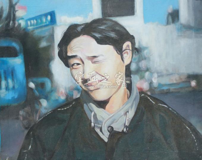 油画家谢凯字画之家