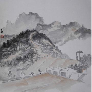 杨恩国国画山水IMG_6176字画之家