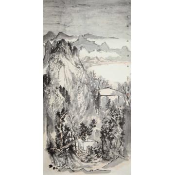 杨恩国国画山水溪山幽居138-69字画之家