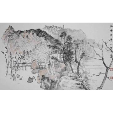 杨恩国国画山水IMG_6186字画之家
