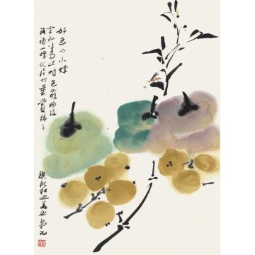 刘元堂国画花鸟好色的小蜂字画之家