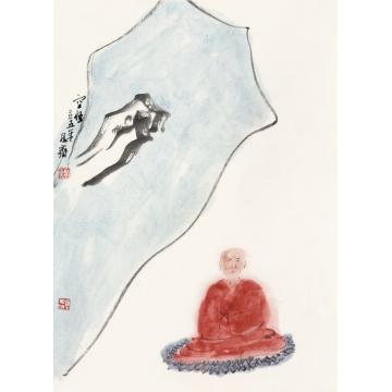刘元堂国画人物空悟字画之家