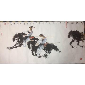 张青渠国画人物IMG_6571字画之家
