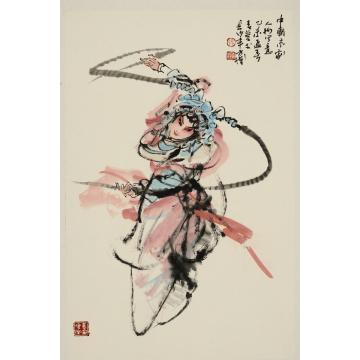 张青渠国画人物扈家庄字画之家
