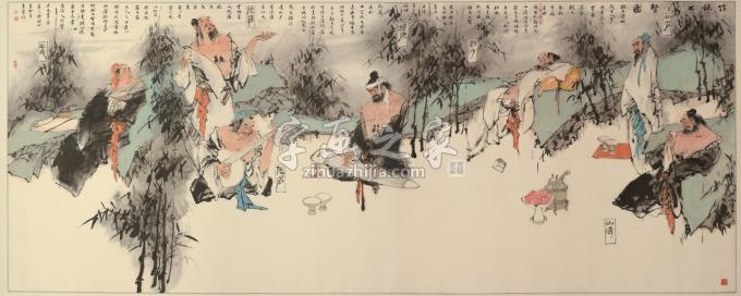 国画家张青渠字画之家