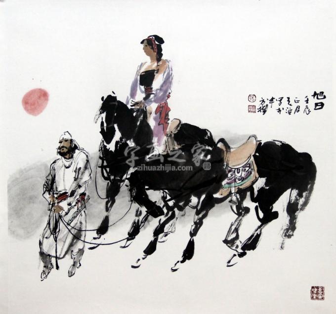 国画家张青渠字画之家