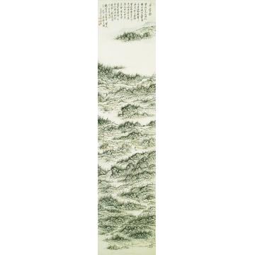 于学波国画山水江淮清胜之六字画之家
