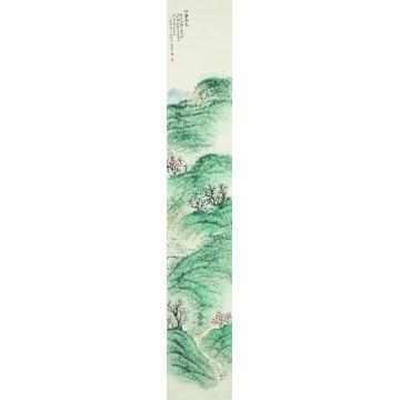 于学波国画山水江淮春色字画之家