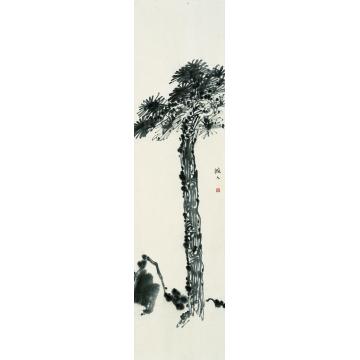 于学波国画山水松石年字画之家