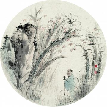 于学波国画山水秋声字画之家