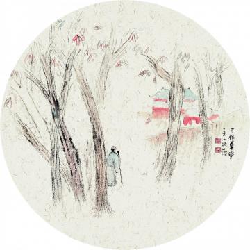 于学波国画山水觅秋字画之家