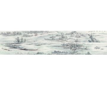 于学波国画山水女山湖清胜字画之家