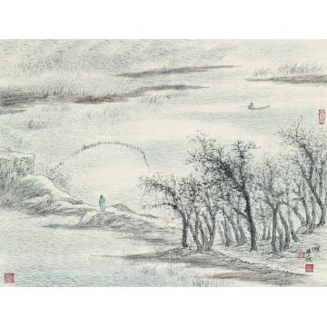 于学波国画山水清韵字画之家