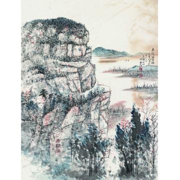于学波国画山水太行秋色字画之家