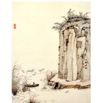 于学波国画山水山水清音字画之家