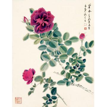 晏济元国画花鸟作品002字画之家