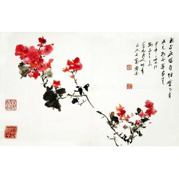晏济元国画花鸟作品003字画之家