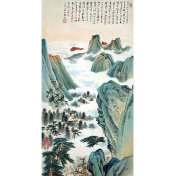 晏济元国画山水作品008字画之家