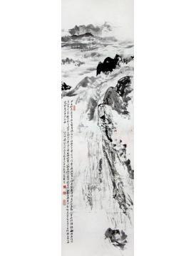 晏济元国画山水作品011字画之家