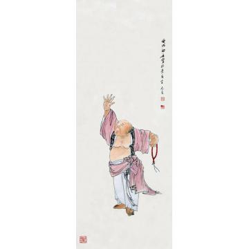 晏济元国画人物作品016字画之家
