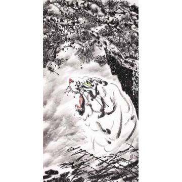 李瑞卿国画动物李瑞卿作品010字画之家