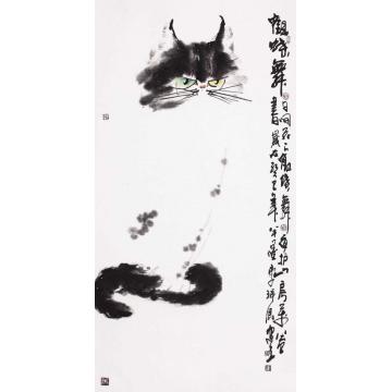 李瑞卿国画动物李瑞卿作品014字画之家