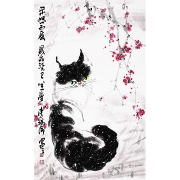李瑞卿国画动物李瑞卿作品017字画之家