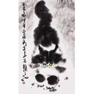 李瑞卿国画动物李瑞卿作品023字画之家