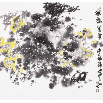 李瑞卿国画花鸟李瑞卿作品032字画之家