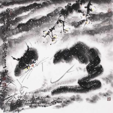 李瑞卿国画花鸟李瑞卿作品033字画之家