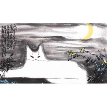 李瑞卿国画动物李瑞卿作品043字画之家